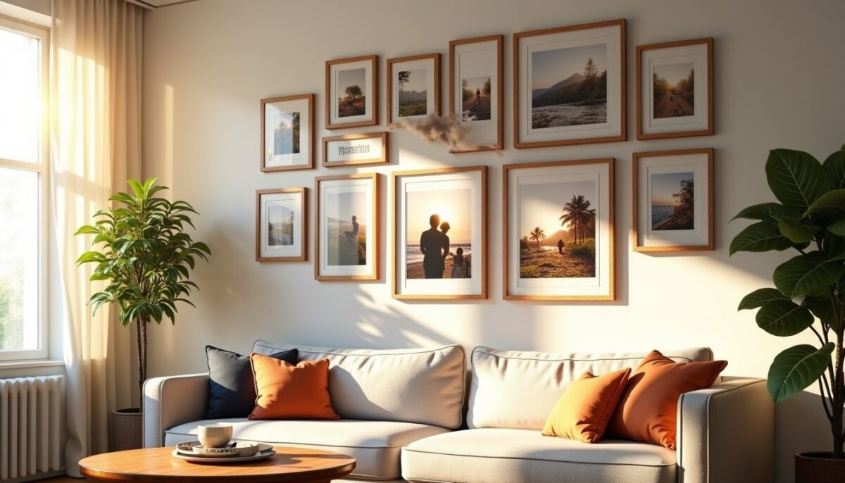 Créer un mur de souvenirs : Guide pratique pour décorer votre intérieur avec des photos