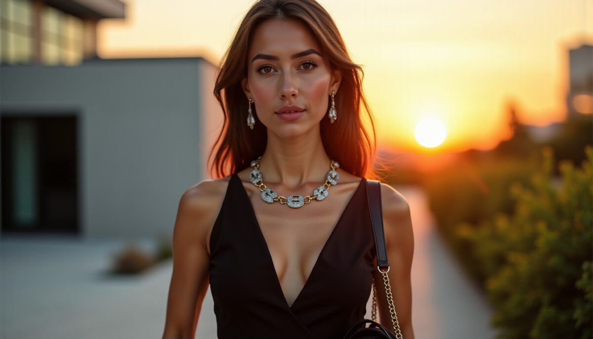Les secrets pour sublimer une robe noire avec les accessoires idéaux et créer un look irréprochable