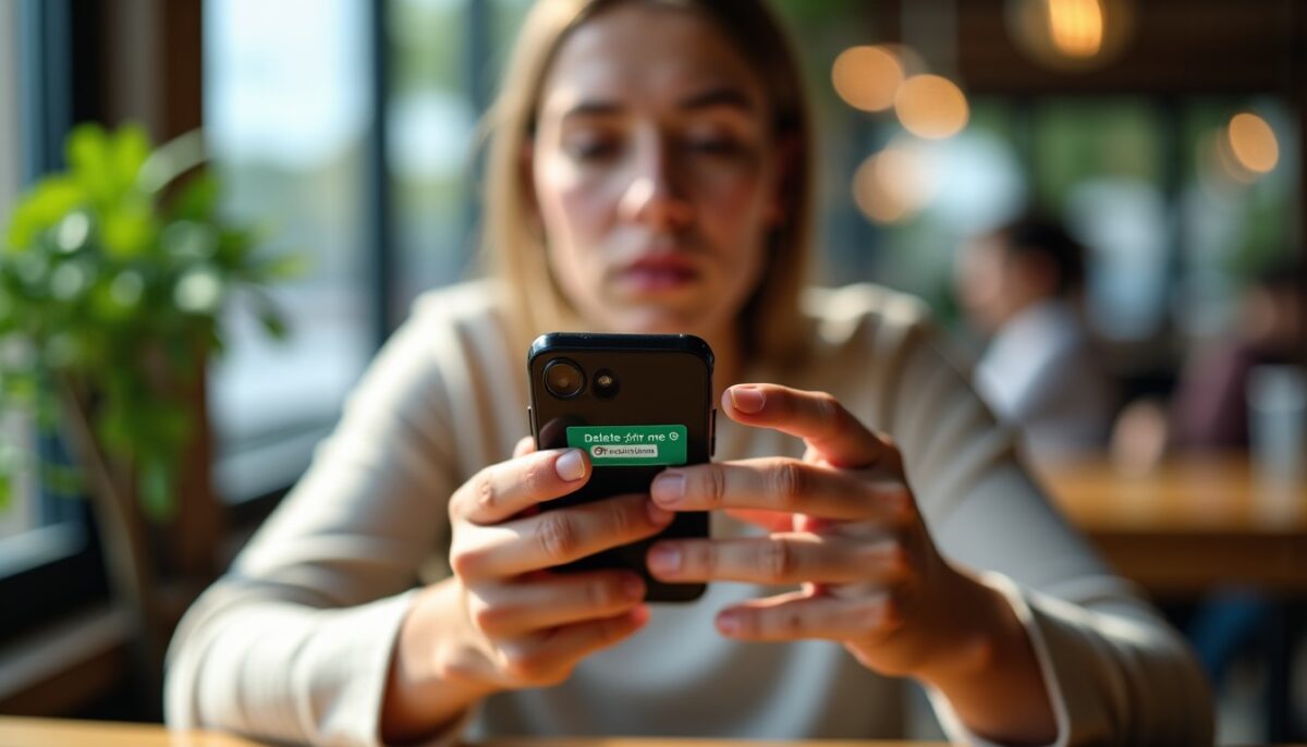 Comment effacer un message WhatsApp sans que l'autre personne ne le remarque