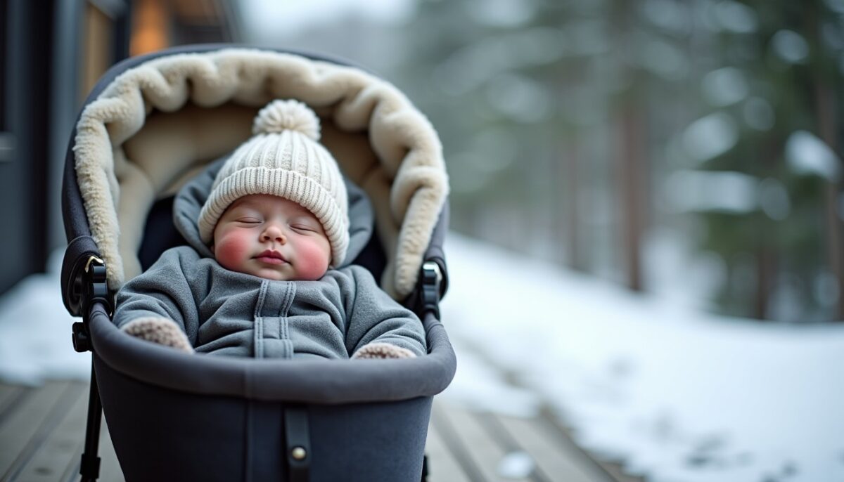 Découvrez pourquoi les bébés nordiques font leurs siestes en plein air : une tradition surprenante dévoilée