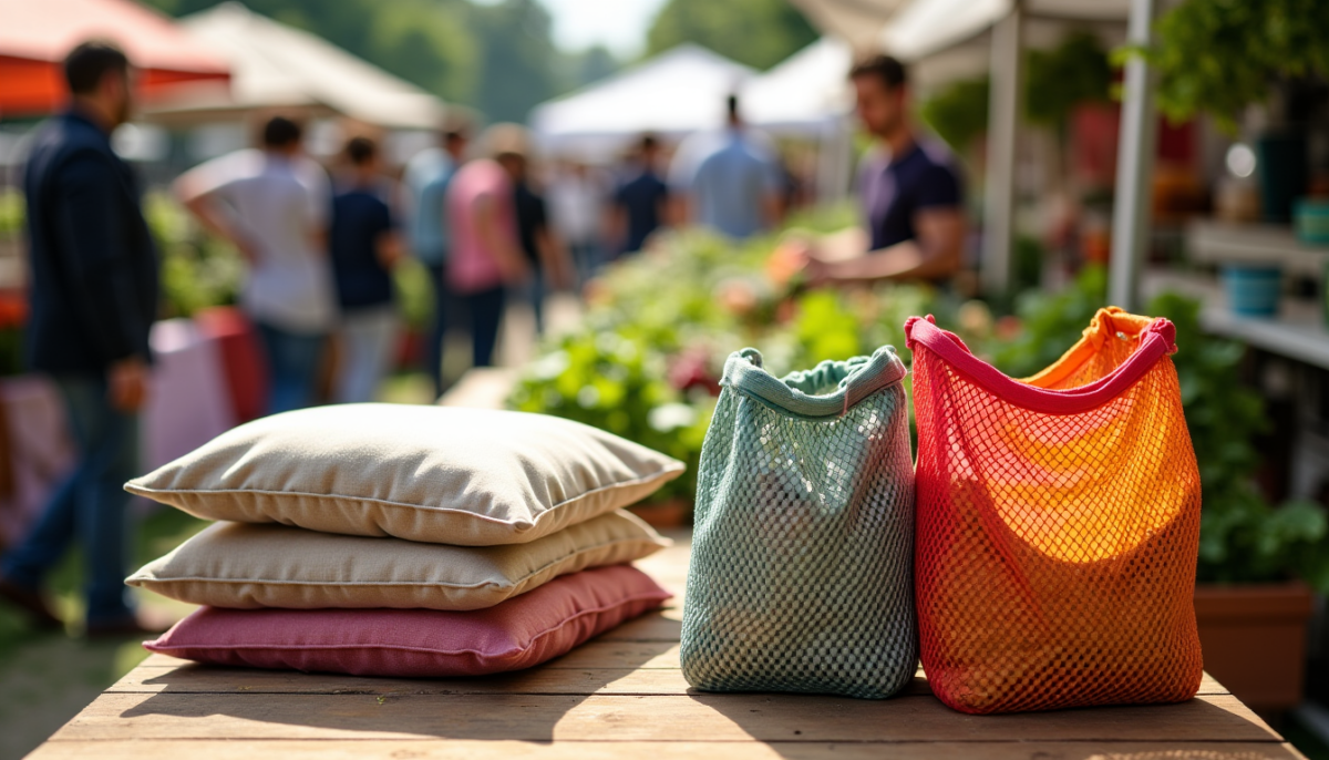 Sacs en coton bio versus sacs en maille : quelle approche pour vos achats en vrac